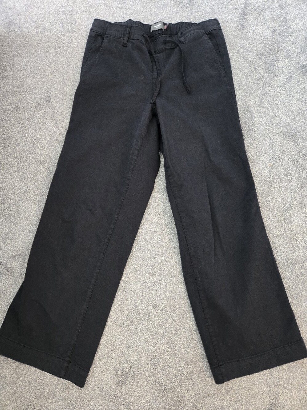 Torrid Black Wide-Leg Chinos, Size 0
